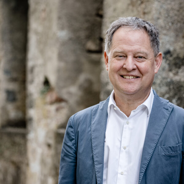 Burghausens Erster Bürgermeister Florian Schneider auf der Burg. Foto Manuela Fuchs