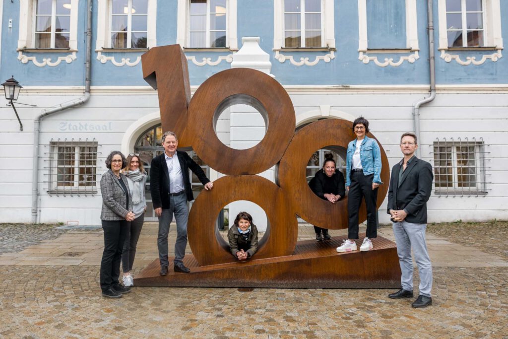 1000 Jahre Burghausen Skulptur