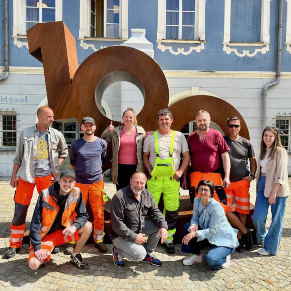 1000 Jahre Burghausen Skulptur