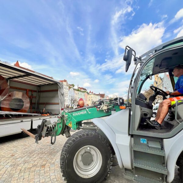 1000 Jahre Burghausen Skulptur