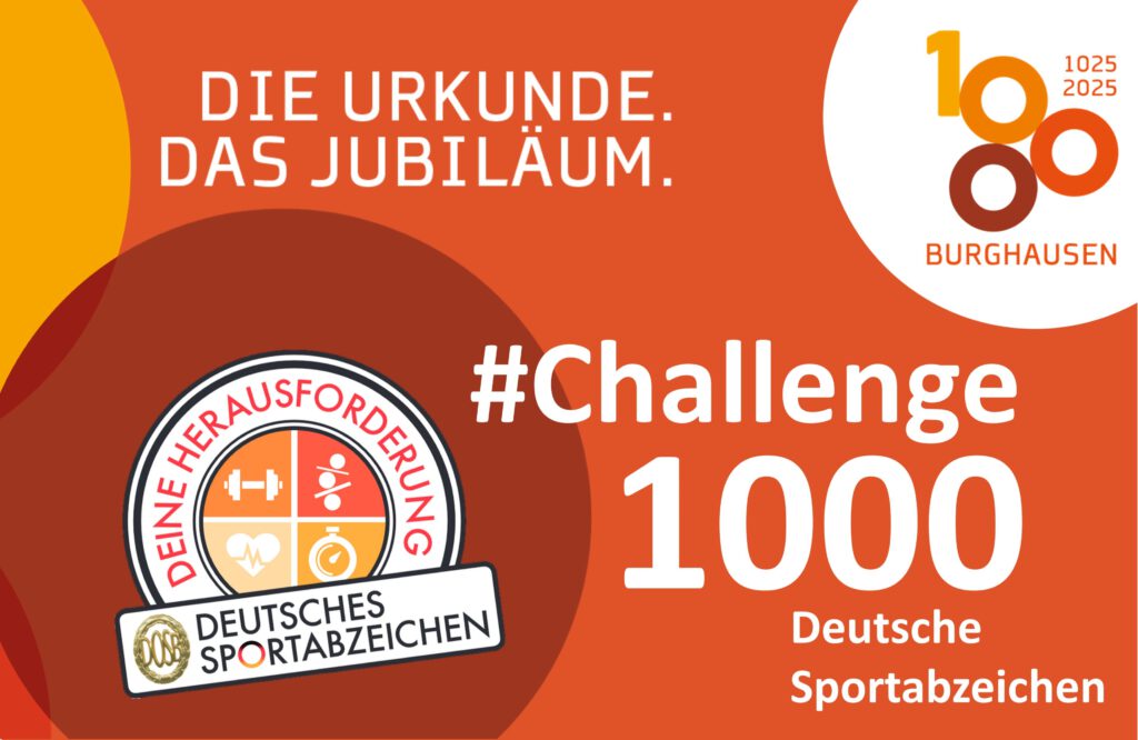 1000 Sportabzeichen Grafik Kachel